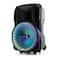 beFree Sound 12" Bluetooth Rechargeable Portable PA Party Speaker With Reactive LED Lights